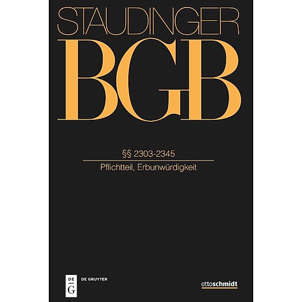 Staudingers Kommentar BGb §§ 2303-2345