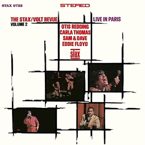 Stax/Volt Revue Vol.2-Live In Paris,The, Diverse Interpreten