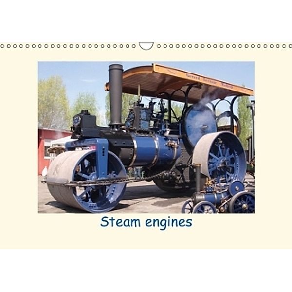 Steam engines (Wall Calendar 2017 DIN A3 Landscape), Uwe Bernds