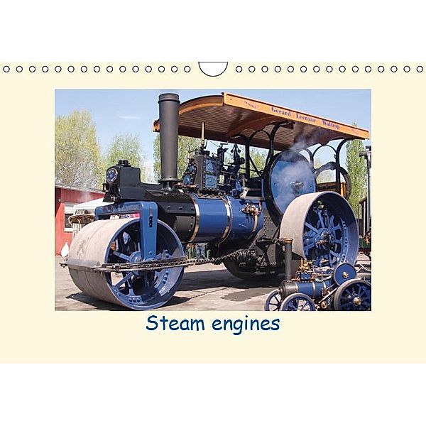Steam engines (Wall Calendar 2019 DIN A4 Landscape), Uwe Bernds