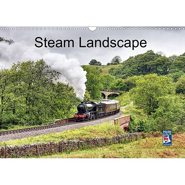 Steam Landscape (Wall Calendar 2023 DIN A3 Landscape), David Ireland