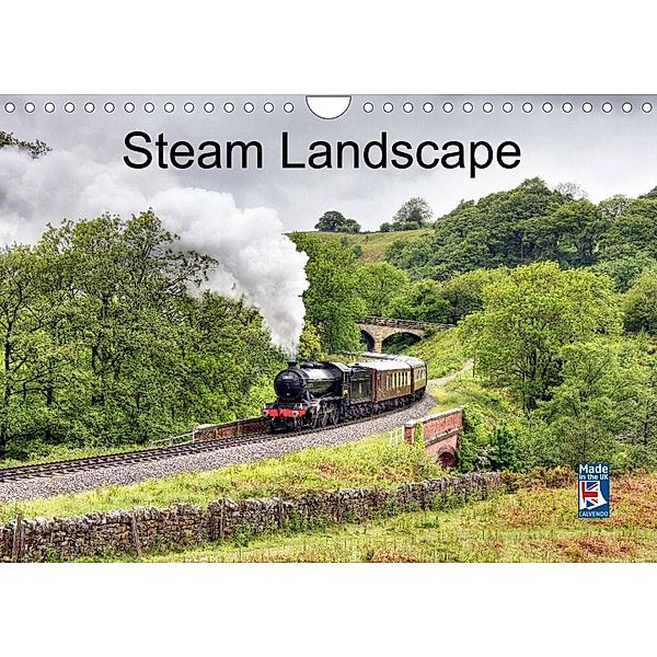 Steam Landscape (Wall Calendar 2023 DIN A4 Landscape), David Ireland