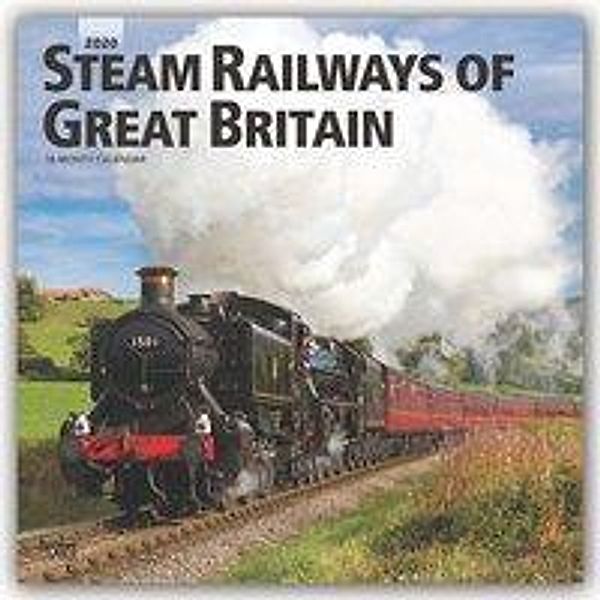 Steam Railways of Great Britain 2020 - 16-Monatskalender, BrownTrout Publisher