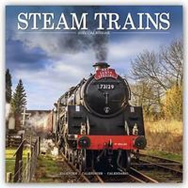 Steam Trains - Dampflokomotiven 2022 - 16-Monatskalender, Avonside Publishing Ltd