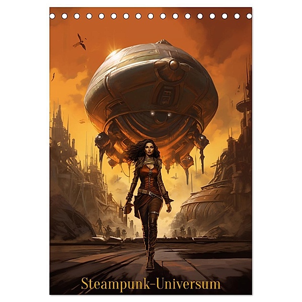 Steampunk-Universum (Tischkalender 2024 DIN A5 hoch), CALVENDO Monatskalender, Christian Cramer