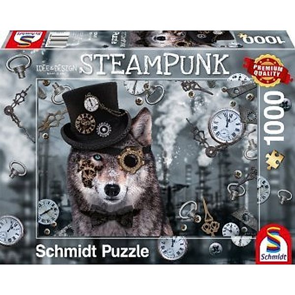 Steampunk Wolf (Puzzle)