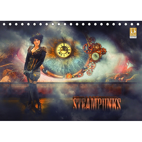 Steampunks (Tischkalender 2019 DIN A5 quer), Dirk Meutzner