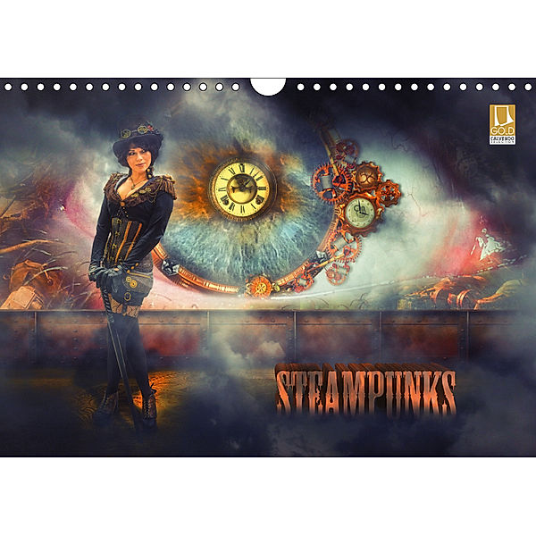Steampunks (Wandkalender 2019 DIN A4 quer), Dirk Meutzner