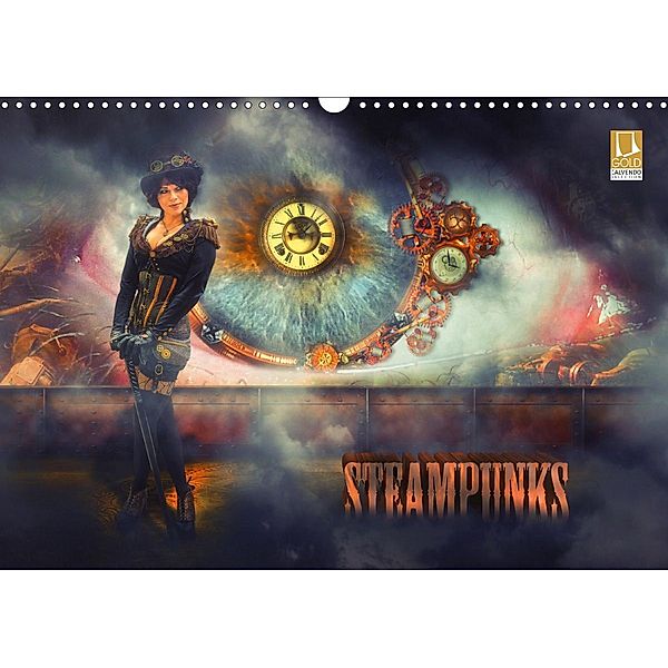 Steampunks (Wandkalender 2021 DIN A3 quer), Dirk Meutzner