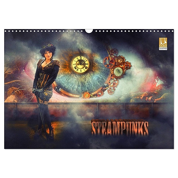 Steampunks (Wandkalender 2024 DIN A3 quer), CALVENDO Monatskalender, Dirk Meutzner