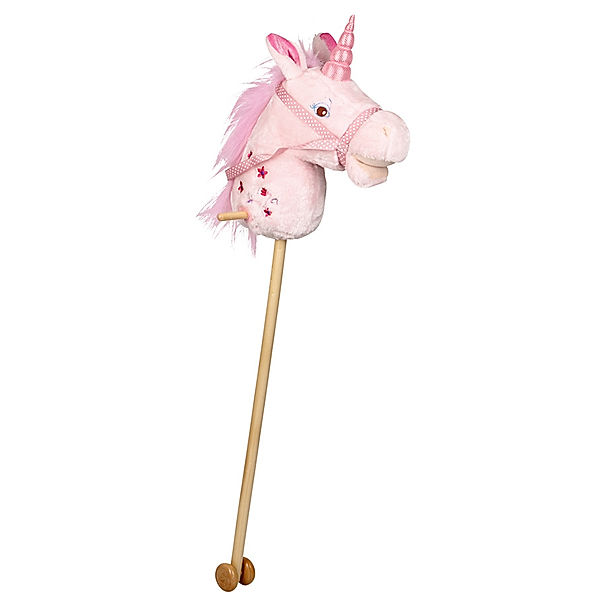 Die Spiegelburg Steckenpferd EINHORN-PARADIES – EINHORN ROSIE in rosa