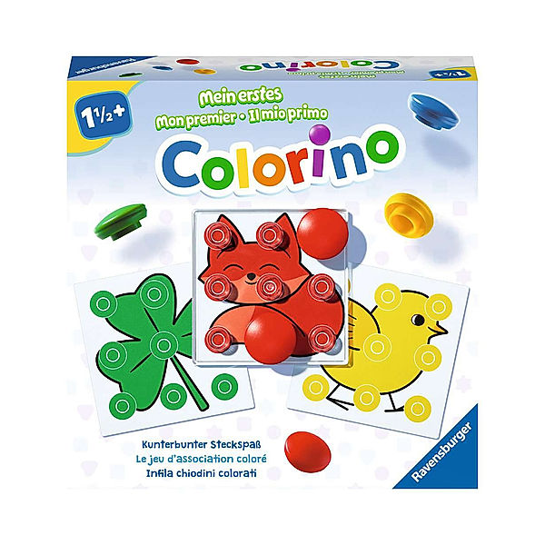 Ravensburger Verlag Steckspiel MEIN ERSTES COLORINO in bunt