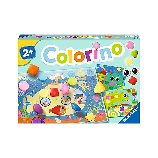 Ravensburger Verlag Steckspiel MEIN FORMEN-COLORINO in bunt