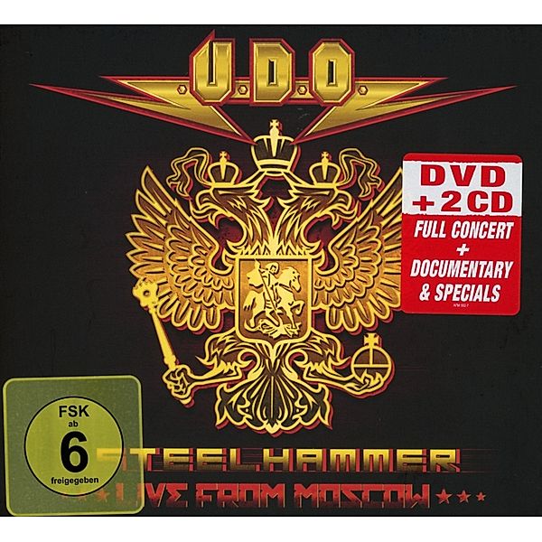 Steelhammer - Live From Moscow (Dvd+2cd Digipak), U.d.o.