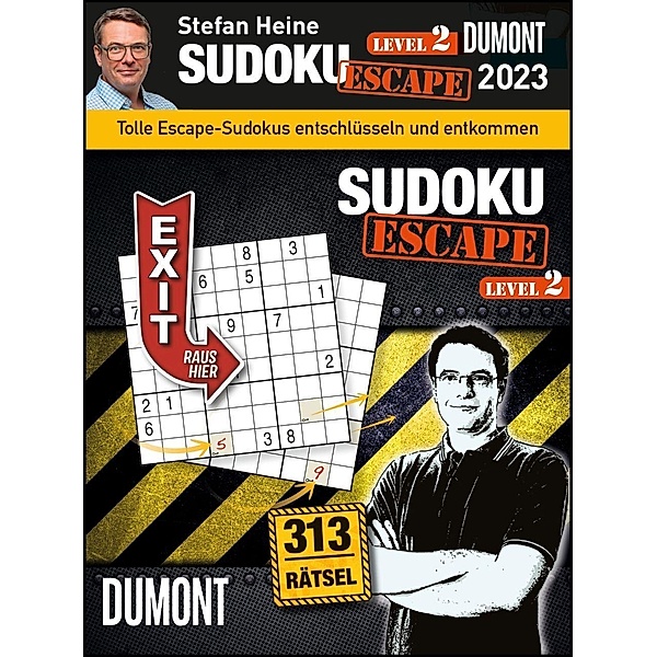 Stefan Heine ESCAPE Sudoku Level 2 2023 - Tagesabreisskalender - 11,8x15,9 - Rätselkalender - Knobelkalender, Stefan Heine