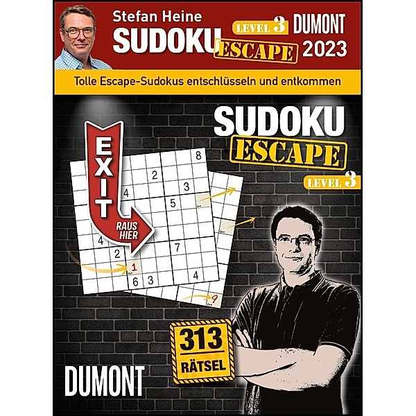 Stefan Heine ESCAPE Sudoku Level 3 2023 - Tagesabreisskalender - 11,8x15,9 - Rätselkalender - Knobelkalender, Stefan Heine