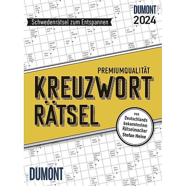 Stefan Heine Kreuzworträtsel 2024 Tagesabreisskalender - 11,8x15,9 - Rätselkalender - Knobelkalender - Tischkalender, Stefan Heine