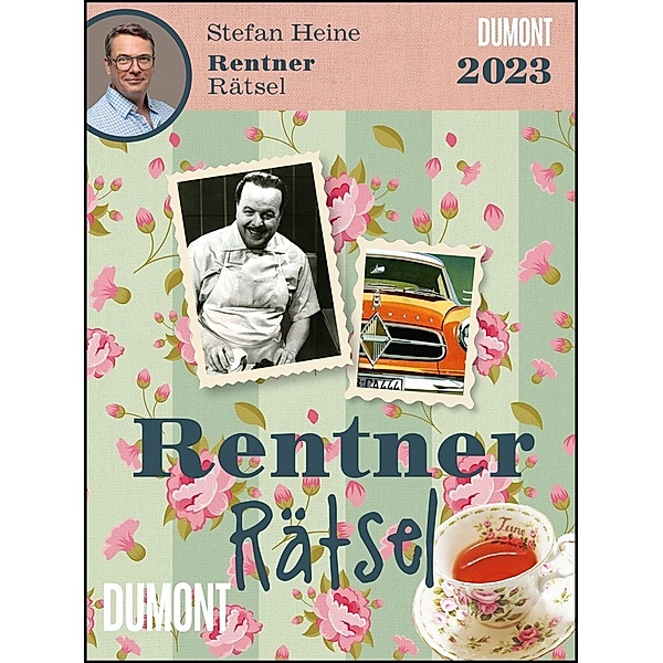 Stefan Heine Rentnerrätsel 2023 - Tagesabreisskalender - 11,8x15,9 - Rentnerkalender - Rentnerrätsel - Rätselkalender, Stefan Heine