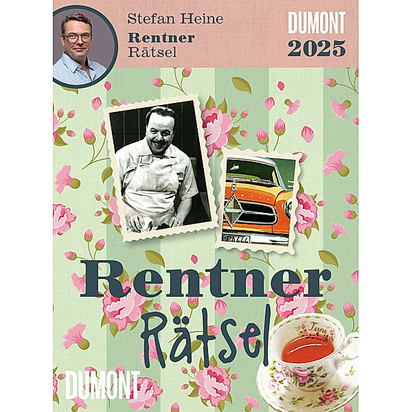 Stefan Heine Rentnerrätsel 2025 - Tagesabreißkalender - 11,8x15,9 - Rentnerkalender - Rentnerrätsel - Rätselkalender, Stefan Heine