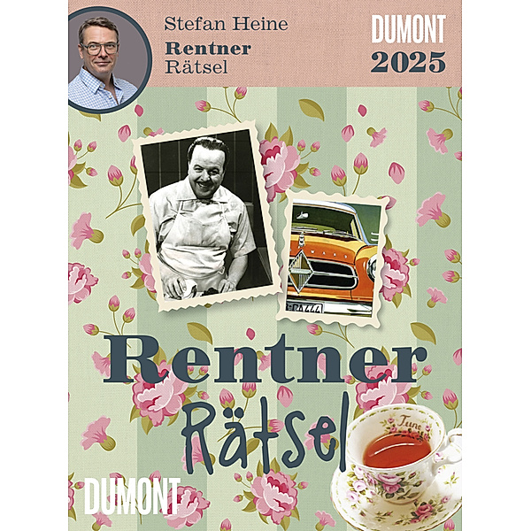 Stefan Heine Rentnerrätsel 2025 - Tagesabreißkalender - 11,8x15,9 - Rentnerkalender - Rentnerrätsel - Rätselkalender, Stefan Heine