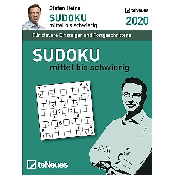 Stefan Heine Sudoku mittel bis schwierig 2020, Stefan Heine