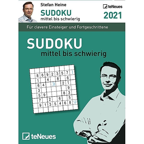 Stefan Heine Sudoku mittel bis schwierig 2021, Stefan Heine