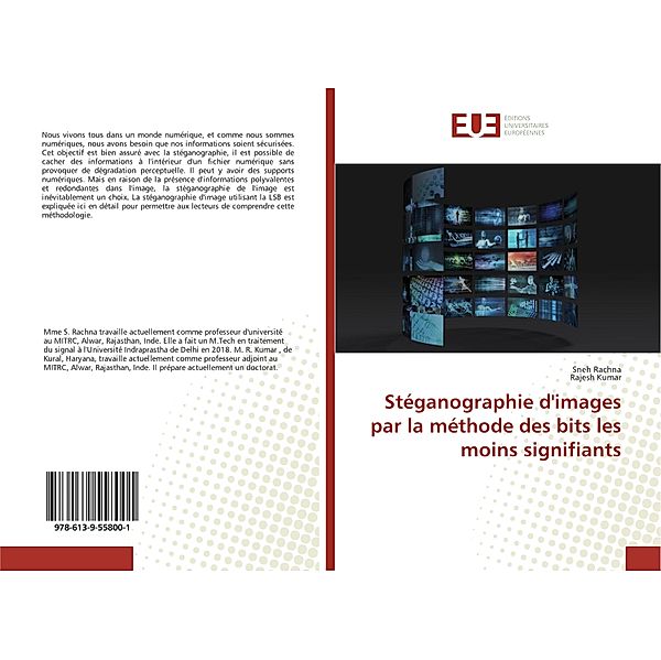 Stéganographie d'images par la méthode des bits les moins signifiants, Sneh Rachna, Rajesh Kumar