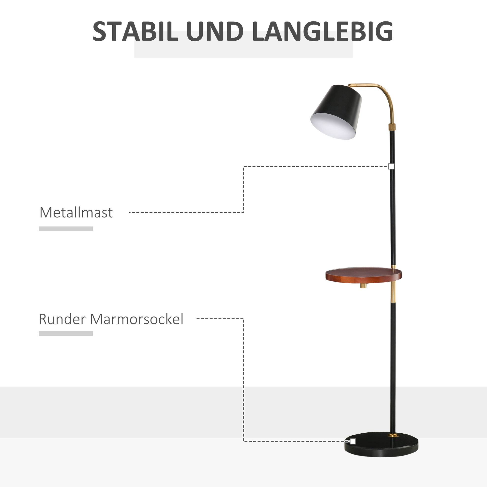 Stehlampe bunt Farbe: schwarz, gold bestellen | Weltbild.de
