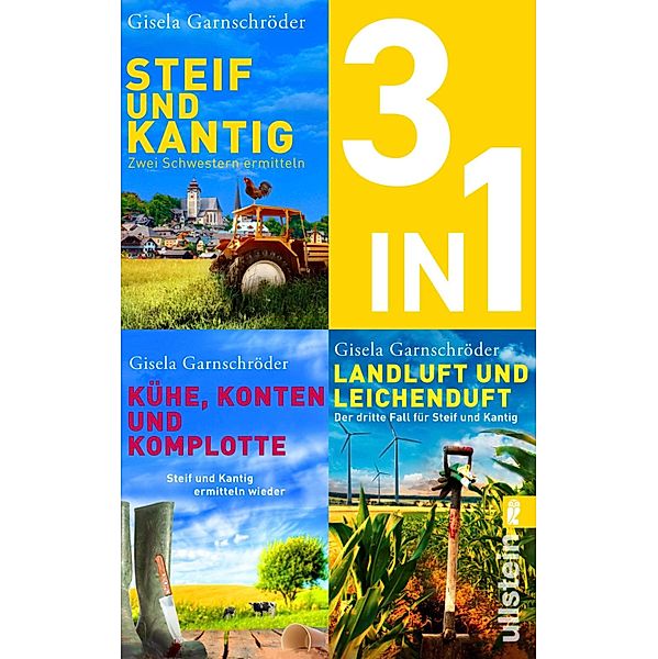 Steif und Kantig ermitteln - Die ersten drei Bände der beliebten Cosy-Crime-Reihe, Gisela Garnschröder
