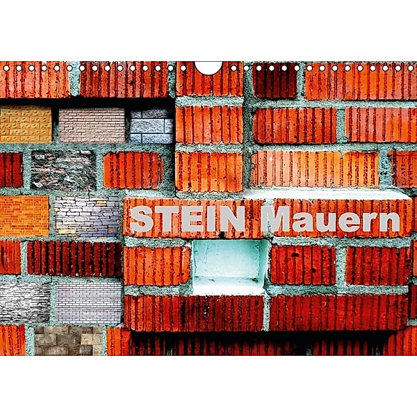 Stein Mauern (Wandkalender 2014 DIN A4 quer), TinaDeFortunata