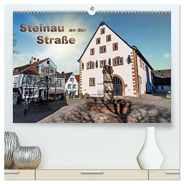 Steinau an der Strasse (hochwertiger Premium Wandkalender 2024 DIN A2 quer), Kunstdruck in Hochglanz, Claus Eckerlin