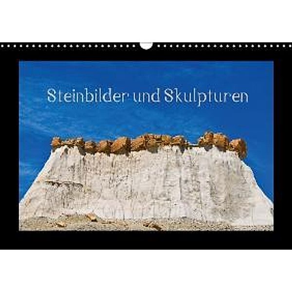 Steinbilder und Skupturen (Wandkalender 2015 DIN A3 quer), Rolf Dietz