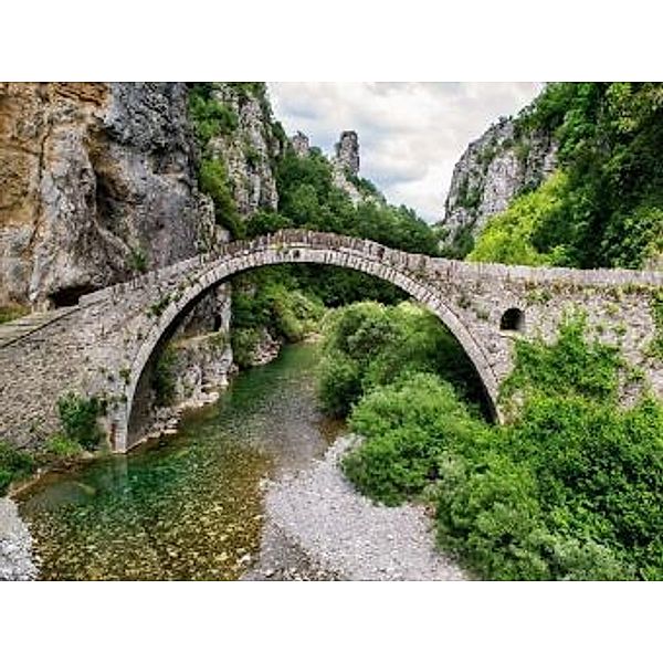 Steinbrücke in Griechenland - 1.000 Teile (Puzzle)
