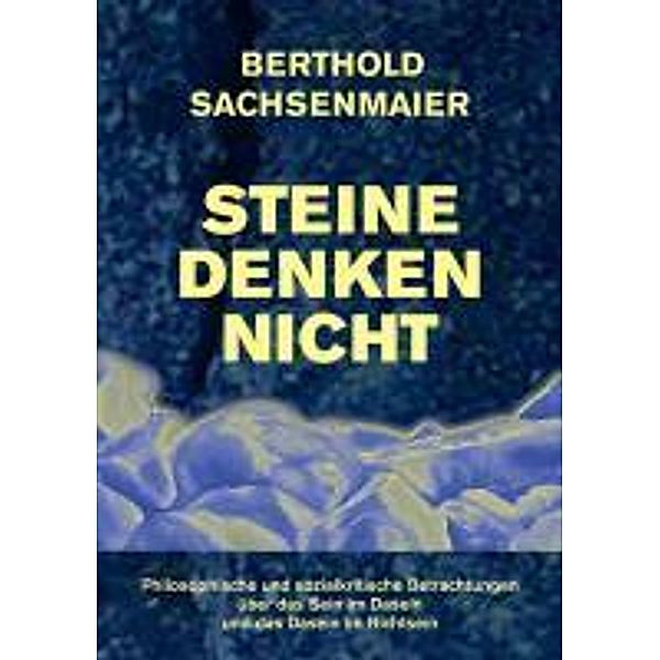 Steine denken nicht / tredition, Berthold Sachsenmaier