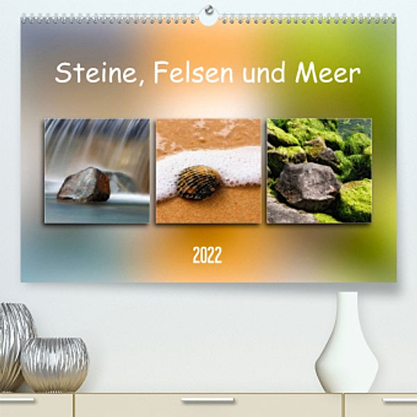 Steine, Felsen und Meer (Premium, hochwertiger DIN A2 Wandkalender 2022, Kunstdruck in Hochglanz), Klaus Kolfenbach