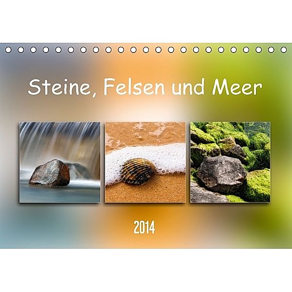 Steine, Felsen und Meer (Tischkalender 2014 DIN A5 quer), Klaus Kolfenbach