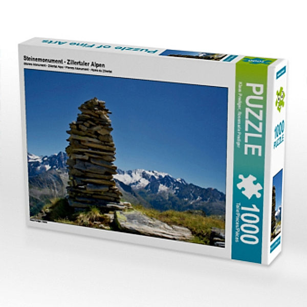 Steinemonument - Zillertaler Alpen (Puzzle), Rosemarie Prediger