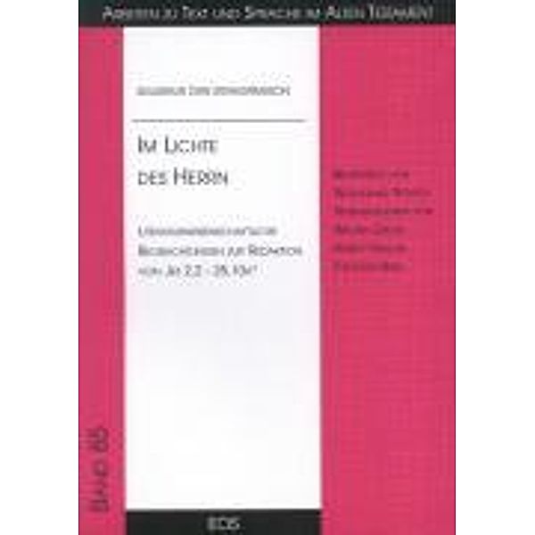 Steingrimsson, S: Im Lichte des Herrn, Sigurdur Ö Steingrimsson