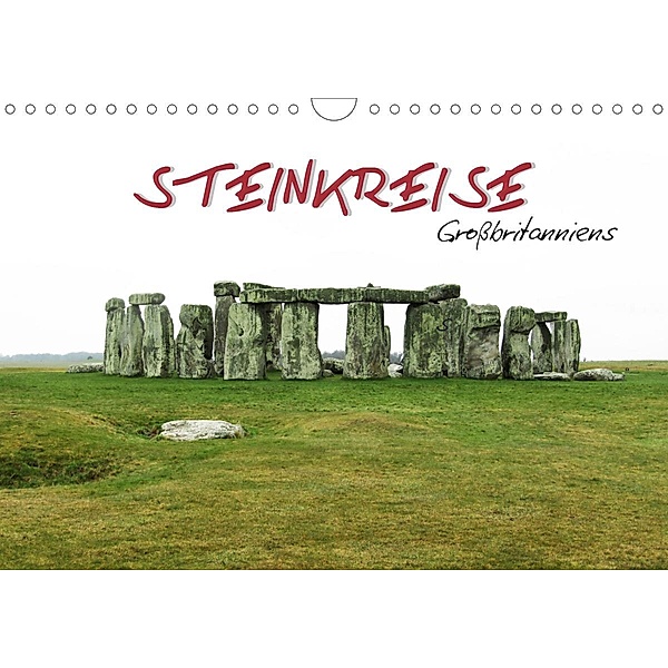 Steinkreise Großbritanniens (Wandkalender 2020 DIN A4 quer)