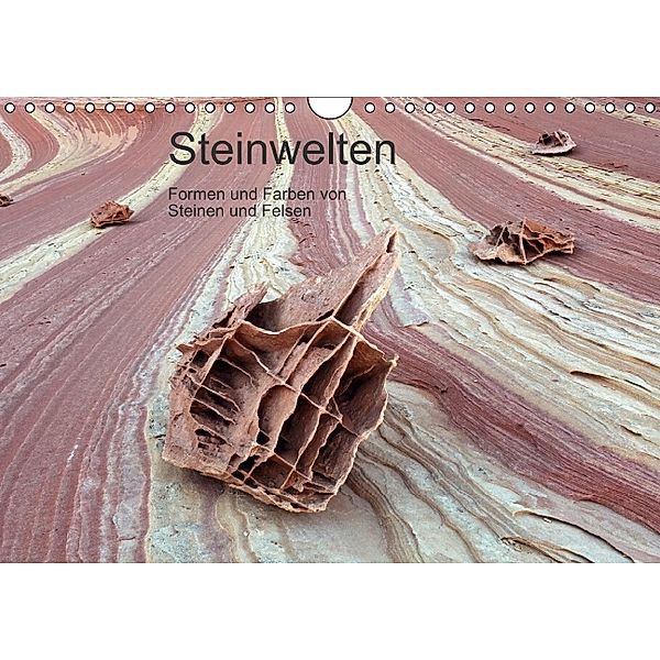 Steinwelten - Formen und Farben von Steinen und Felsen (Wandkalender 2014 DIN A4 quer), Rainer Grosskopf