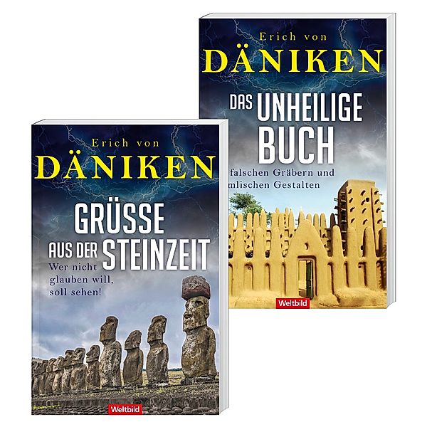 Steinzeit Unheiliges Buch 2er Package, Erich von Däniken