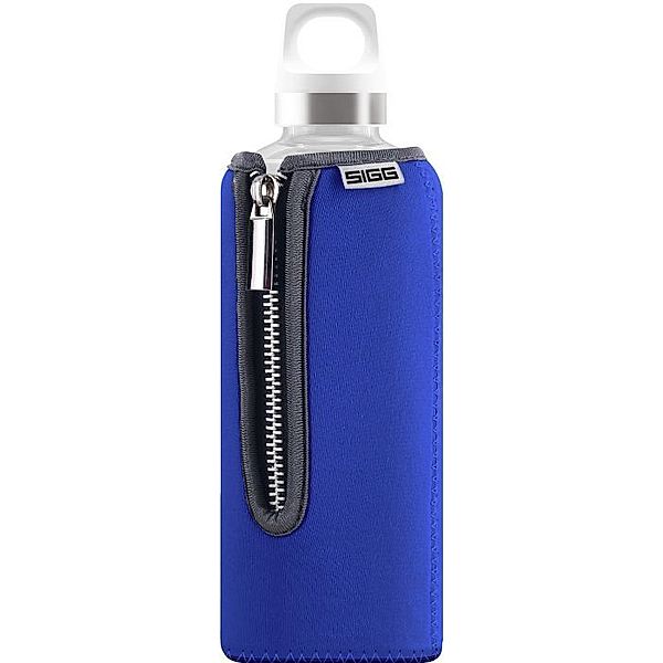 SIGG Stella Glas mit Neopren, blue 0,5 L