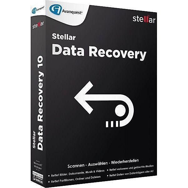 Stellar Data Recovery 10 Standard (Code in a Box)