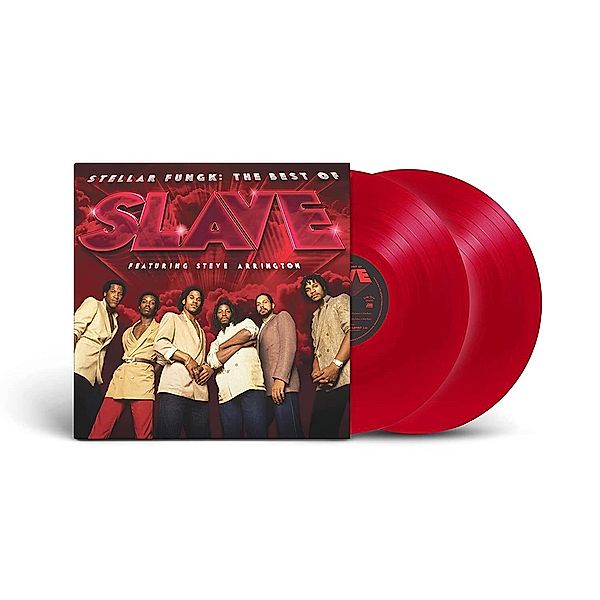 Stellar Fungk: The Best of Slave featuring Steve Arrington - Ruby Red Vinyl,2 Schallplatte (COLOURED VINYL), Slave