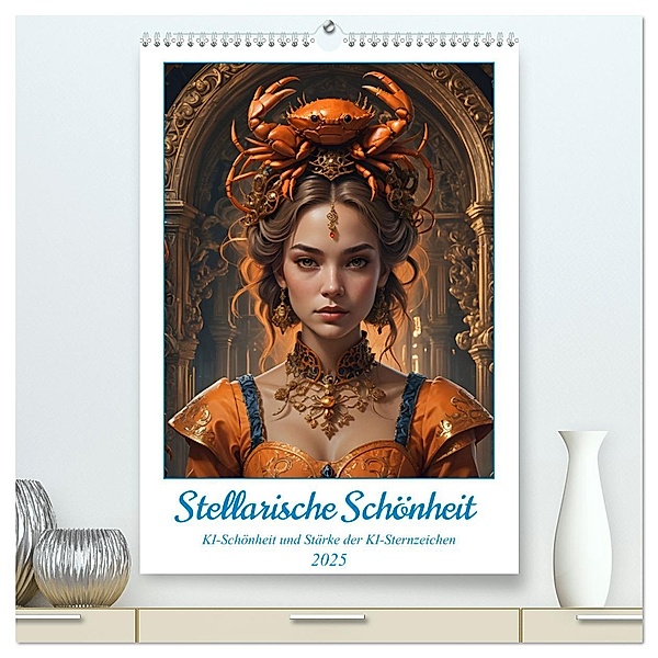 Stellarische Schönheit (hochwertiger Premium Wandkalender 2025 DIN A2 hoch), Kunstdruck in Hochglanz, Calvendo, Katharina Stachanczyk