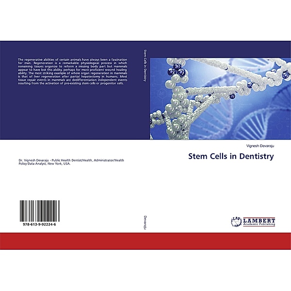 Stem Cells in Dentistry, Vignesh Devaraju