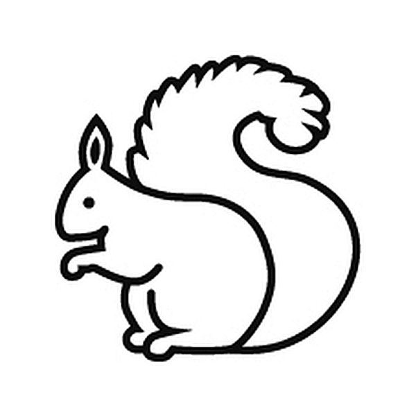 RICO-Design tap Stempel Mini Eichhörnchen