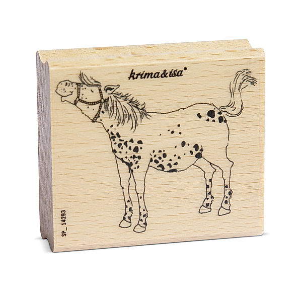 krima & isa Stempel PONY aus Holz