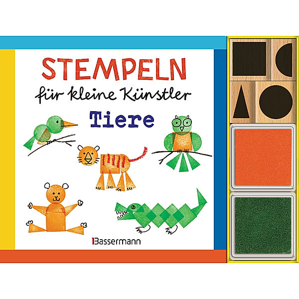 Stempeln für kleine Künstler - Tiere, Set, Norbert Pautner