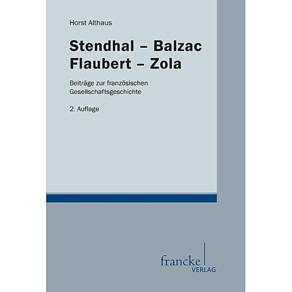 Stendhal-Balzac-Flaubert-Zola, Horst Althaus